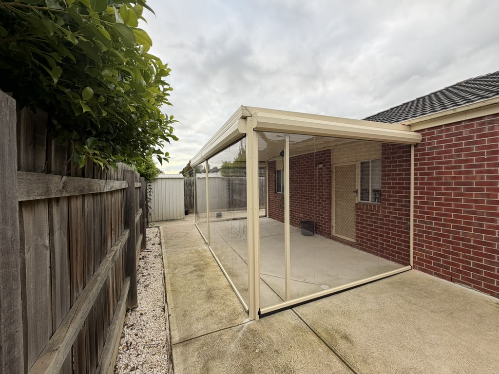 Outdoor blinds for a Berwick alfresco area